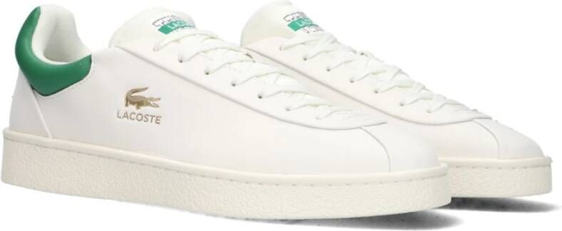 Lacoste Premium Baseshot Lage Sneakers White Heren