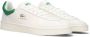 Lacoste Baseshot Premium Lage sneakers Leren Sneaker Wit - Thumbnail 8