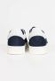 Lacoste Premium Baseshot Leren Sneakers Blauw Wit Multicolor Heren - Thumbnail 13