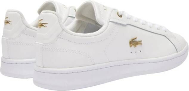 Lacoste Premium leren Carnaby Pro sneakers White Dames