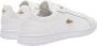 Lacoste Witte Casual Leren Sneakers oor rouwen White Dames - Thumbnail 5