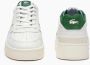 Lacoste Premium leren wit groene sneakers Multicolor Heren - Thumbnail 5