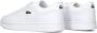 Lacoste Retro Sneakers T-Clip Wit Leer White Heren - Thumbnail 9