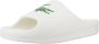 Lacoste Croco 2.0 Serve Slide 223 1 Cma Sandalen & Slides Schoenen off wht dk grn maat: 44.5 beschikbare maaten:39.5 40.5 42 43 44.5 46 47 - Thumbnail 6