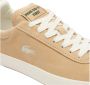 Lacoste Sneakers van leer in effen design - Thumbnail 7