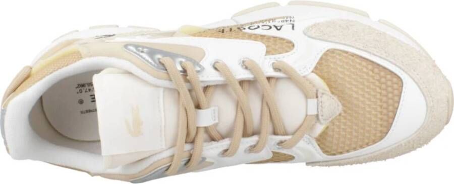 Lacoste Neo Textiel Sneakers Beige Heren
