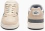 Lacoste T-Clip Off White Grey Heren Sneaker 747SMA00672B741 - Thumbnail 6