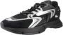 Lacoste L003 NEO 124 6 SMA Heren Sneakers Zwart Wit - Thumbnail 9