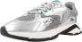 Lacoste Neo Textiel en Leren Sneakers Gray - Thumbnail 4