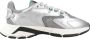 Lacoste Neo Textiel en Leren Sneakers Gray - Thumbnail 6