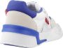 Lacoste Heren Lt125 Sneakers Wit Rood Blauw Multicolor Heren - Thumbnail 3