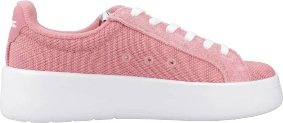 Lacoste Platform Sneakers Pink Dames