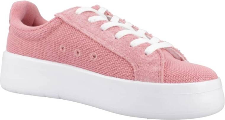 Lacoste Platform Sneakers Pink Dames