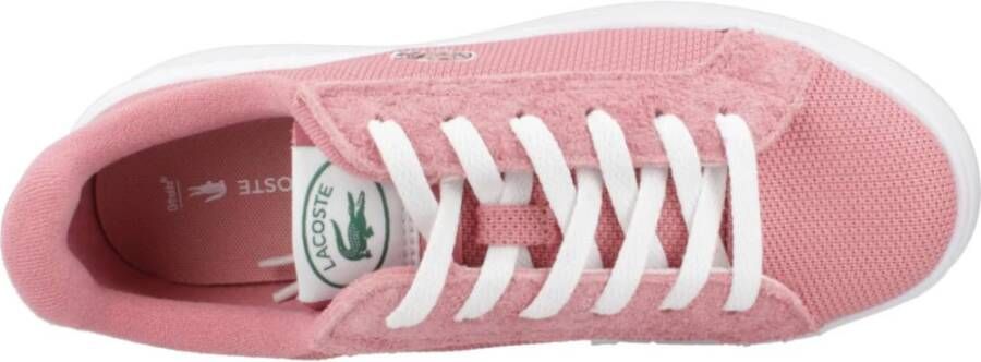 Lacoste Platform Sneakers Pink Dames