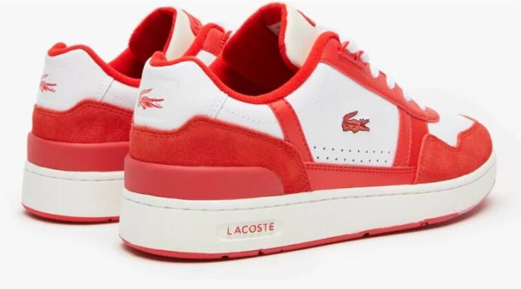 Lacoste Sneakers Rood Heren