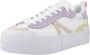 Lacoste Platform Leren Sneakers White Dames - Thumbnail 3
