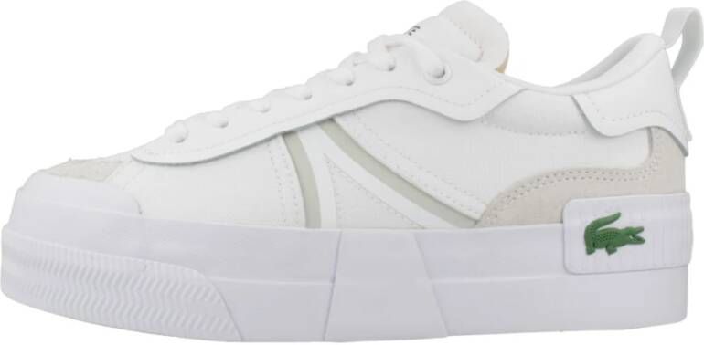Lacoste Platform Contrasted Damessneakers White Dames