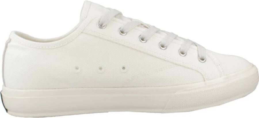 Lacoste Stijlvolle Textiel Backcourt Sneakers White Heren