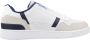 Lacoste T-Clip Heren Sneakers Schoenen Wit-Blauw 747SMA0071080 - Thumbnail 8