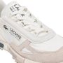 Lacoste Lage Sneakers Elite Active 223 1 SMA White Dark Green - Thumbnail 9