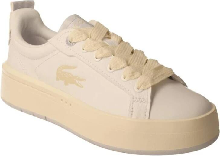 Lacoste Witte Carnaby Sneakers voor Dames Wit Dames