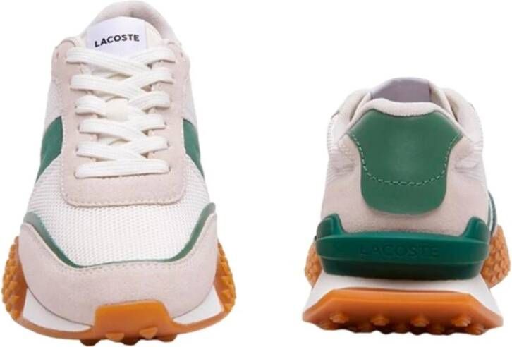 Lacoste Deluxe Groene Damessneakers Wit Dames