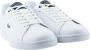 Lacoste Klassieke Ronde Neus Veterschoen White Heren - Thumbnail 3