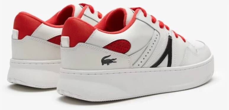 Lacoste Koele leren sneakers met bijgewerkte zool Wit Heren