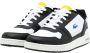 Lacoste Contrasterende kleuren leren T-Clip sneakers White Heren - Thumbnail 5