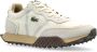 Lacoste Stijlvolle Heren Casual Sneakers Beige Heren - Thumbnail 6