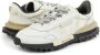 Lacoste dames sneaker Elite D leder en nylon off-white - Thumbnail 3
