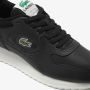 Lacoste Linetrack 2231 Sma Heren Sneakers Zwart Gebroken Wit - Thumbnail 9