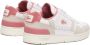 Lacoste Logo Sneaker Mat Leer Label Ingedrukt Vetersluiting White Dames - Thumbnail 7