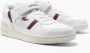 Lacoste T-Clip Velcro Leren Sneakers White Heren - Thumbnail 3