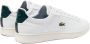 Lacoste Carnaby Pro Fashion sneakers Schoenen white dark green maat: 43 beschikbare maaten:41 43 44.5 45 - Thumbnail 5