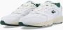 Lacoste Vintage Lage Leren Sneakers White Heren - Thumbnail 5