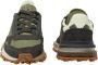 Lacoste Vintage Nylon Sneakers met Eigentijds Ontwerp Green Heren - Thumbnail 2