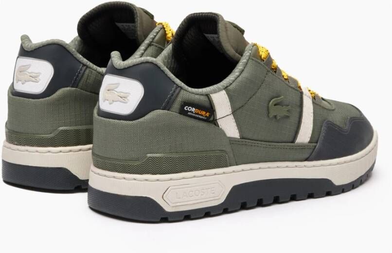 Lacoste Winter Textiel Khaki & Donkergrijze Sneakers Groen Heren