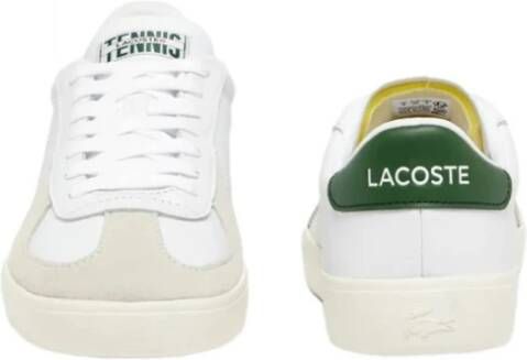Lacoste Witte Baseshot Pro Leren Sneakers