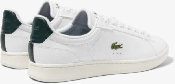 Lacoste Witte leren Carnaby voor heren White Heren