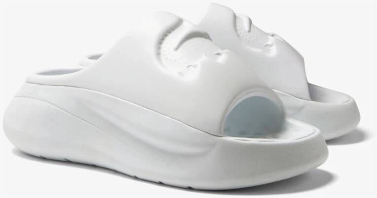 Lacoste Witte Serve Slide 3.0 Slippers White Heren