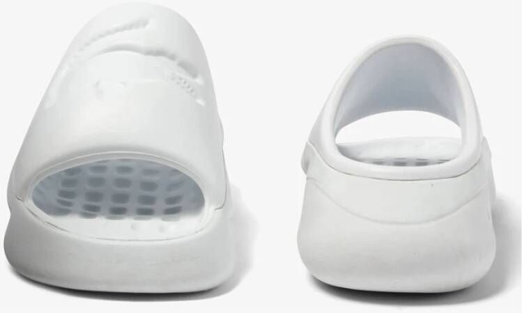 Lacoste Witte Serve Slide 3.0 Slippers White Heren