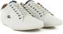 Lacoste Witte Sneakers met Metalen Logo White Heren - Thumbnail 4