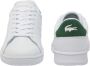 Lacoste Witte sportieve leren sneakers White Heren - Thumbnail 10
