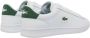 Lacoste Witte sportieve leren sneakers White Heren - Thumbnail 11