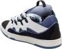 Lanvin Blauw en zwart leren sneakers - Thumbnail 2