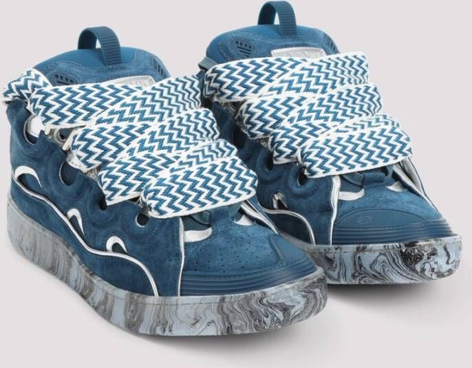 Lanvin Blauwe Sneakers voor Mannen Aw25