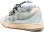 Lanvin Chunky Curb Lace-up Sneakers Blue Heren - Thumbnail 3