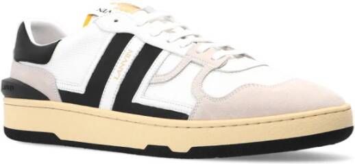 Lanvin Clay lage sneakers Wit Heren