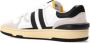 Lanvin Zwarte en witte leren lage sneakers Black Heren - Thumbnail 5